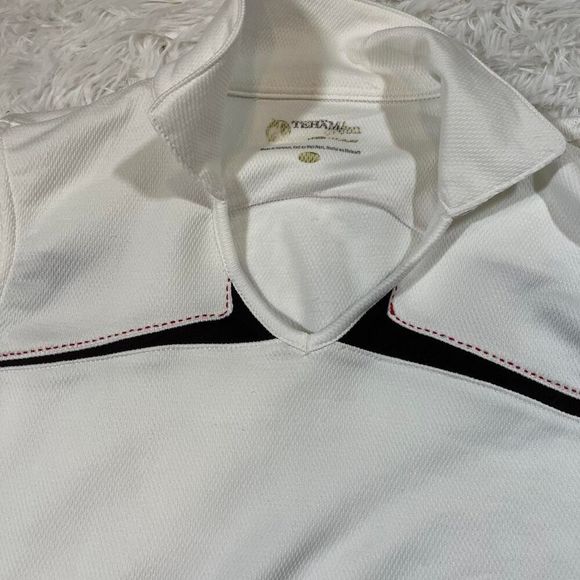 Vintage Women's White Golf Polo Athletic Tank Top - Picture 3 of 6